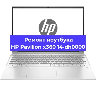 Замена разъема питания на ноутбуке HP Pavilion x360 14-dh0000 в Новосибирске